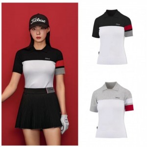 타이틀리스트 여성 반팔 카라티 1747074153