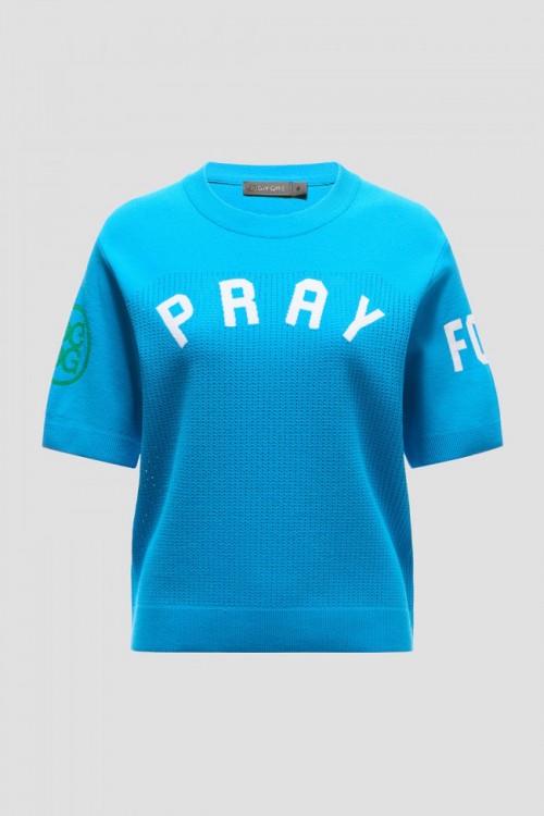 지포어 여성 반팔 니트 1747390984